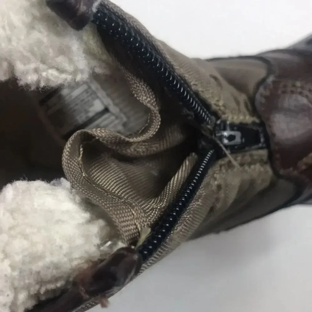Carter's Kids' Black and Brown Winter Boots